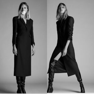 Zara limited edition coat dress